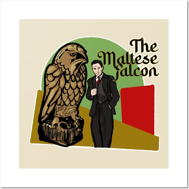 The Maltese Falcon Wall Art by TL Bugg